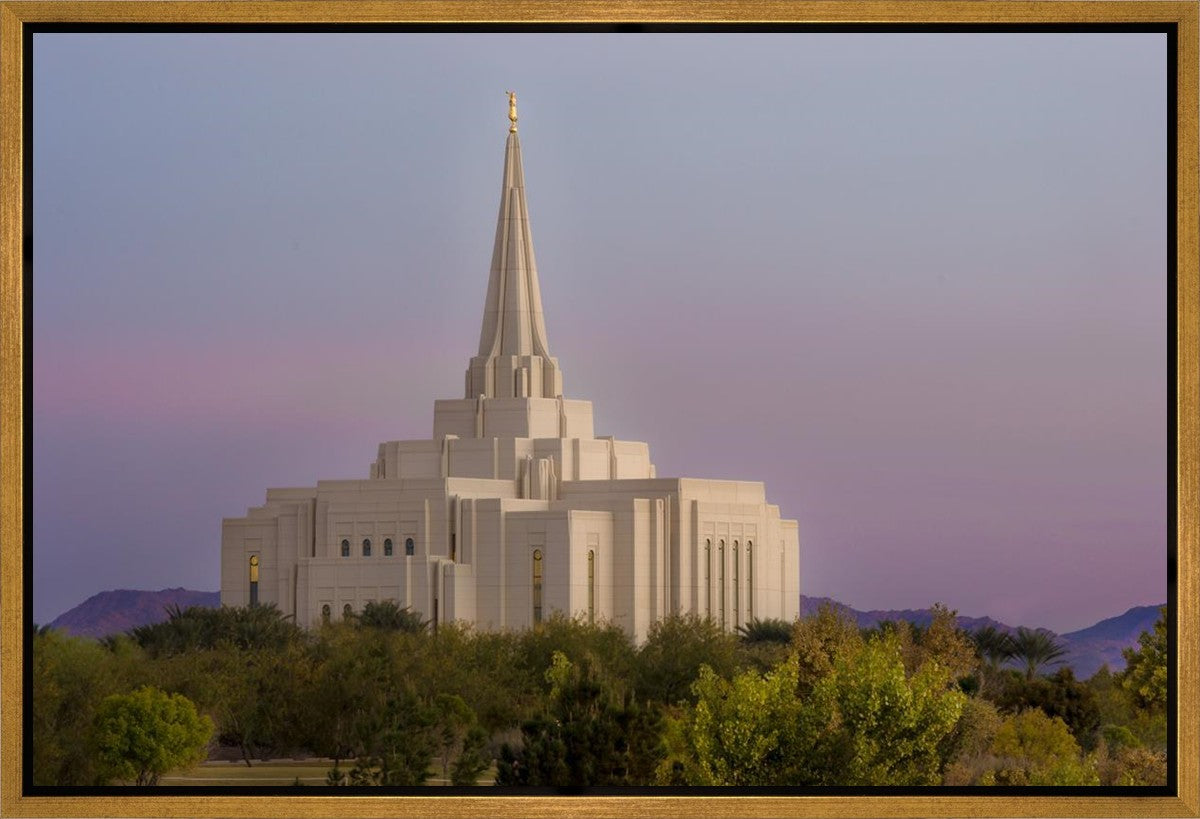 Gilbert Temple Desert Beacon Gallery Wrap