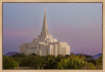 Gilbert Temple Desert Beacon Gallery Wrap
