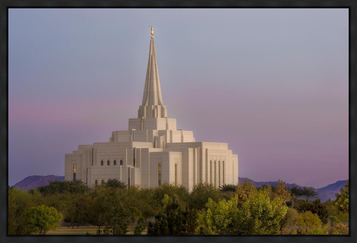 Gilbert Temple Desert Beacon Gallery Wrap