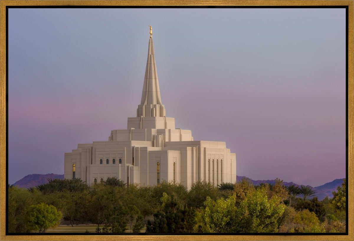Gilbert Temple Desert Beacon Gallery Wrap
