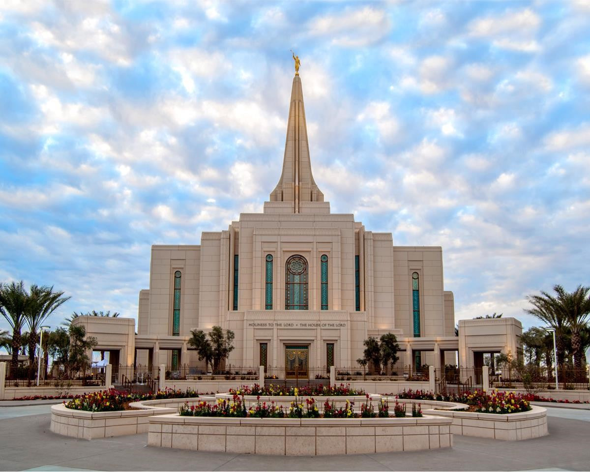 Gilbert Temple Glory from on High Gallery Wrap