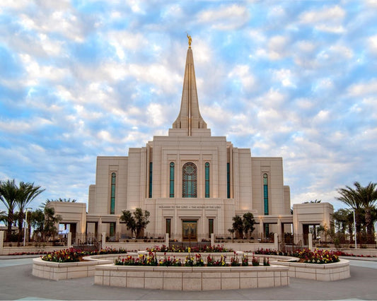 Gilbert Temple Glory from on High Gallery Wrap