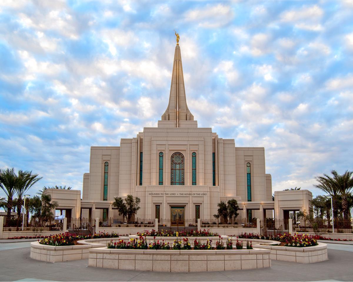 Gilbert Temple Glory from on High Gallery Wrap