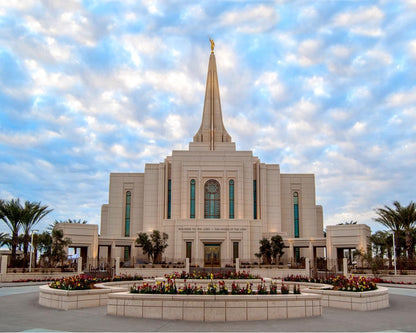 Gilbert Temple Glory from on High Gallery Wrap