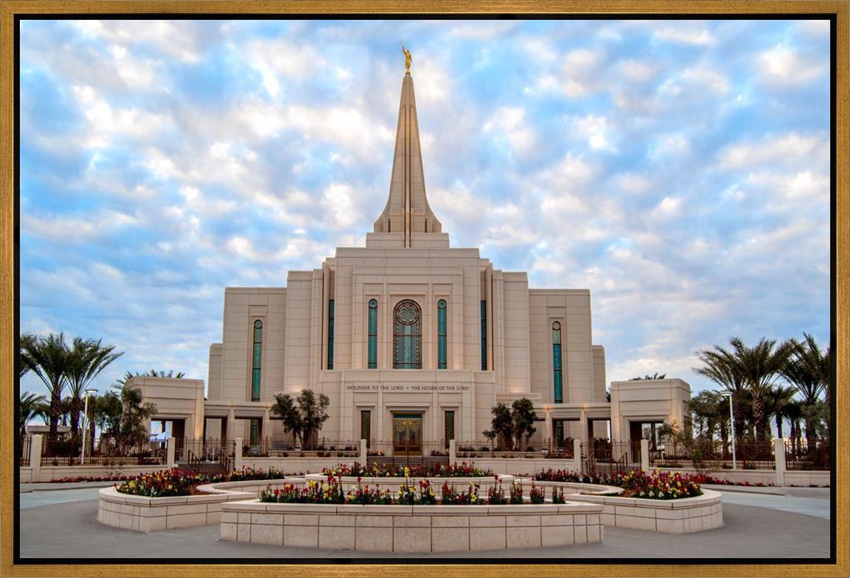 Gilbert Temple Glory from on High Gallery Wrap