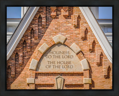 Provo City Center Temple Bearing All Things Gallery Wrap