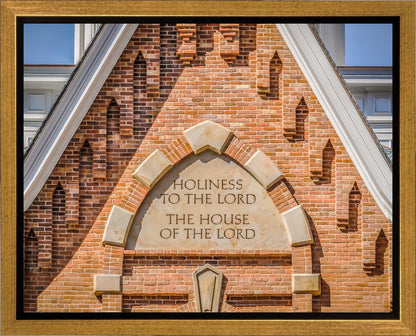 Provo City Center Temple Bearing All Things Gallery Wrap