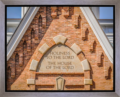 Provo City Center Temple Bearing All Things Gallery Wrap