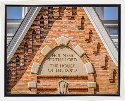 Provo City Center Temple Bearing All Things Gallery Wrap