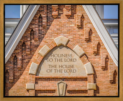 Provo City Center Temple Bearing All Things Gallery Wrap