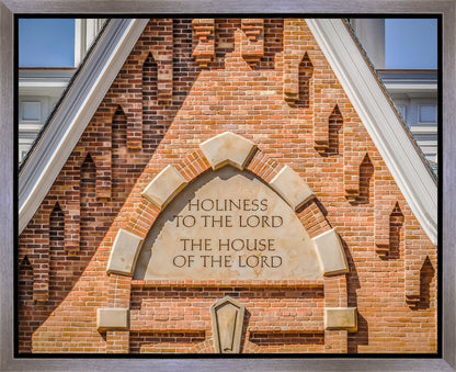 Provo City Center Temple Bearing All Things Gallery Wrap