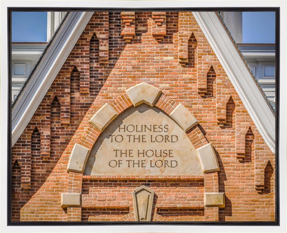 Provo City Center Temple Bearing All Things Gallery Wrap