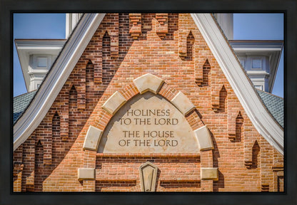 Provo City Center Temple Bearing All Things Gallery Wrap