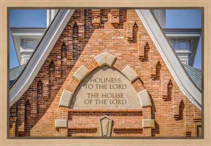 Provo City Center Temple Bearing All Things Gallery Wrap