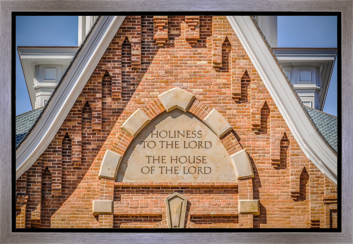 Provo City Center Temple Bearing All Things Gallery Wrap