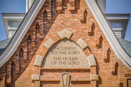 Provo City Center Temple Bearing All Things Gallery Wrap