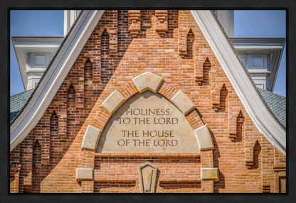 Provo City Center Temple Bearing All Things Gallery Wrap