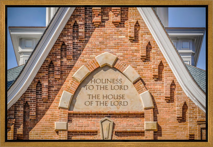 Provo City Center Temple Bearing All Things Gallery Wrap