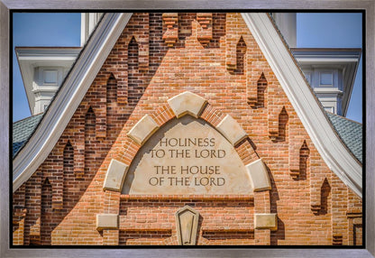Provo City Center Temple Bearing All Things Gallery Wrap