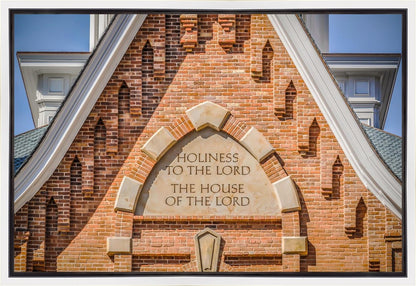 Provo City Center Temple Bearing All Things Gallery Wrap