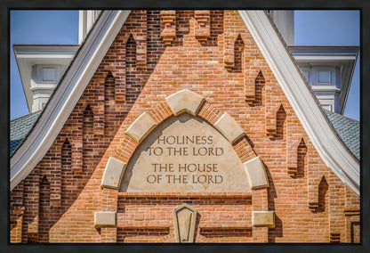 Provo City Center Temple Bearing All Things Gallery Wrap