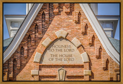 Provo City Center Temple Bearing All Things Gallery Wrap