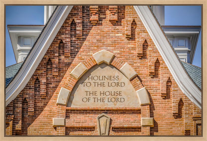 Provo City Center Temple Bearing All Things Gallery Wrap