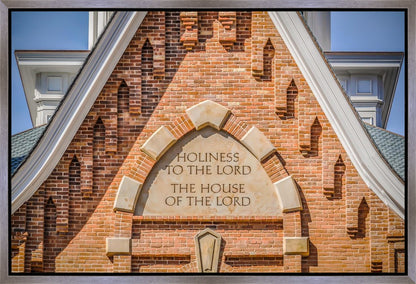 Provo City Center Temple Bearing All Things Gallery Wrap