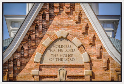 Provo City Center Temple Bearing All Things Gallery Wrap