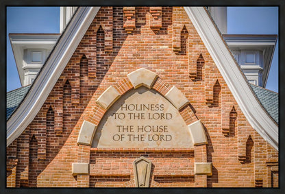 Provo City Center Temple Bearing All Things Gallery Wrap