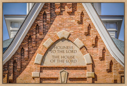 Provo City Center Temple Bearing All Things Gallery Wrap