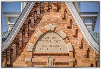 Provo City Center Temple Bearing All Things Gallery Wrap