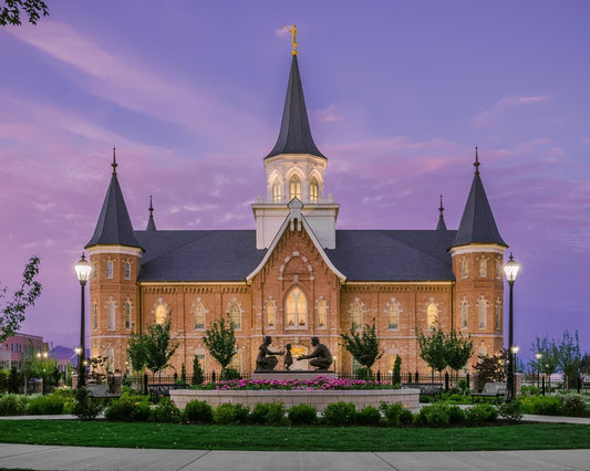 Provo City Center Temple His Love Endureth All Things Gallery Wrap