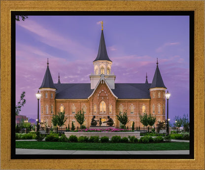 Provo City Center Temple His Love Endureth All Things Gallery Wrap