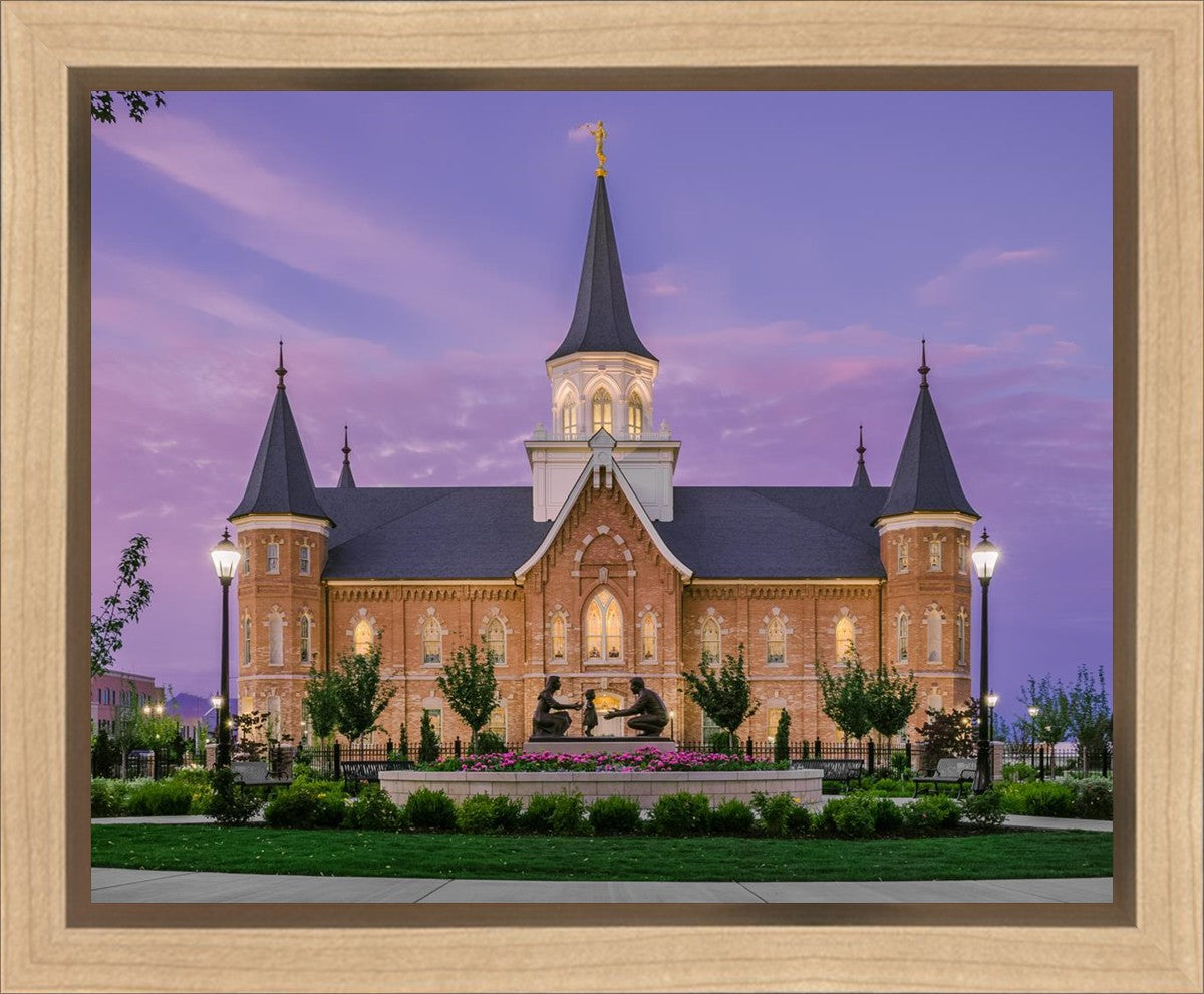 Provo City Center Temple His Love Endureth All Things Gallery Wrap