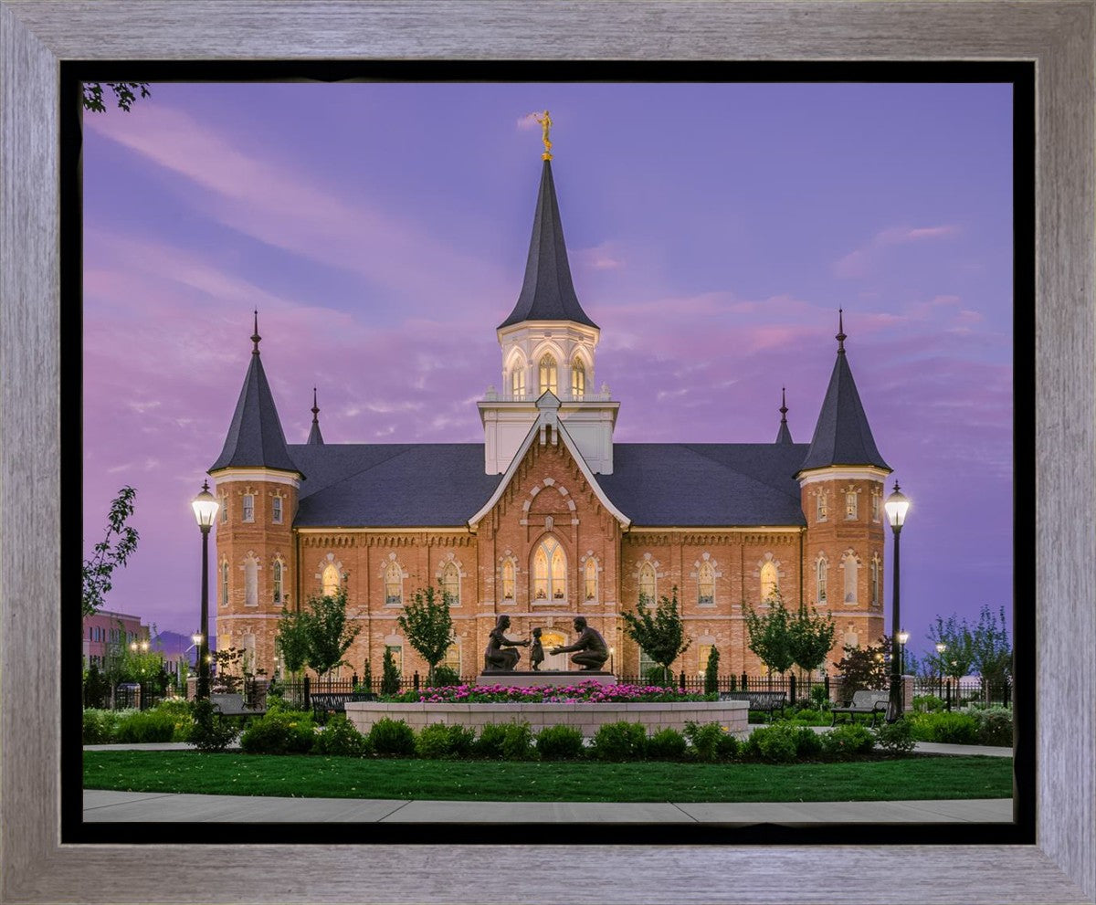 Provo City Center Temple His Love Endureth All Things Gallery Wrap