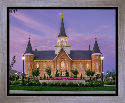 Provo City Center Temple His Love Endureth All Things Gallery Wrap