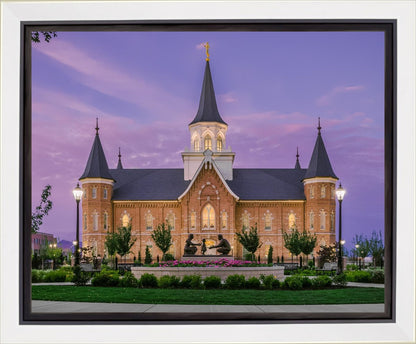 Provo City Center Temple His Love Endureth All Things Gallery Wrap