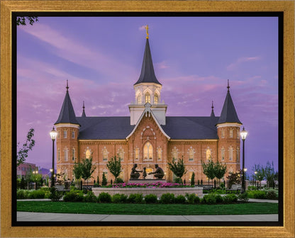 Provo City Center Temple His Love Endureth All Things Gallery Wrap
