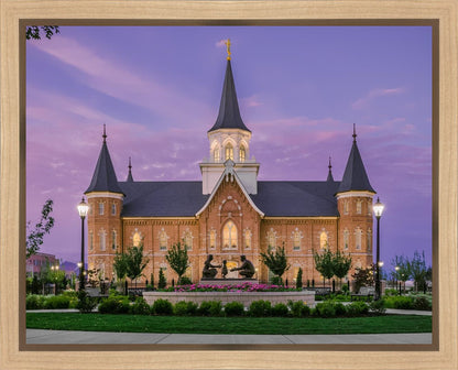 Provo City Center Temple His Love Endureth All Things Gallery Wrap