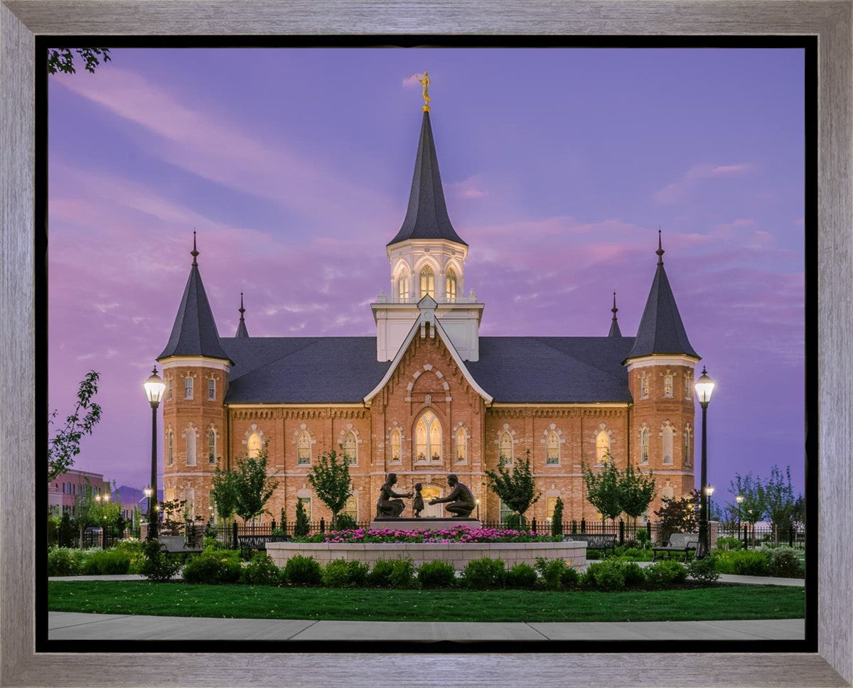 Provo City Center Temple His Love Endureth All Things Gallery Wrap
