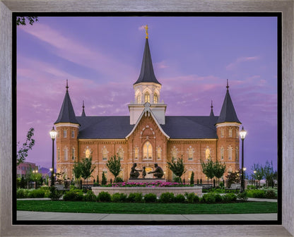 Provo City Center Temple His Love Endureth All Things Gallery Wrap