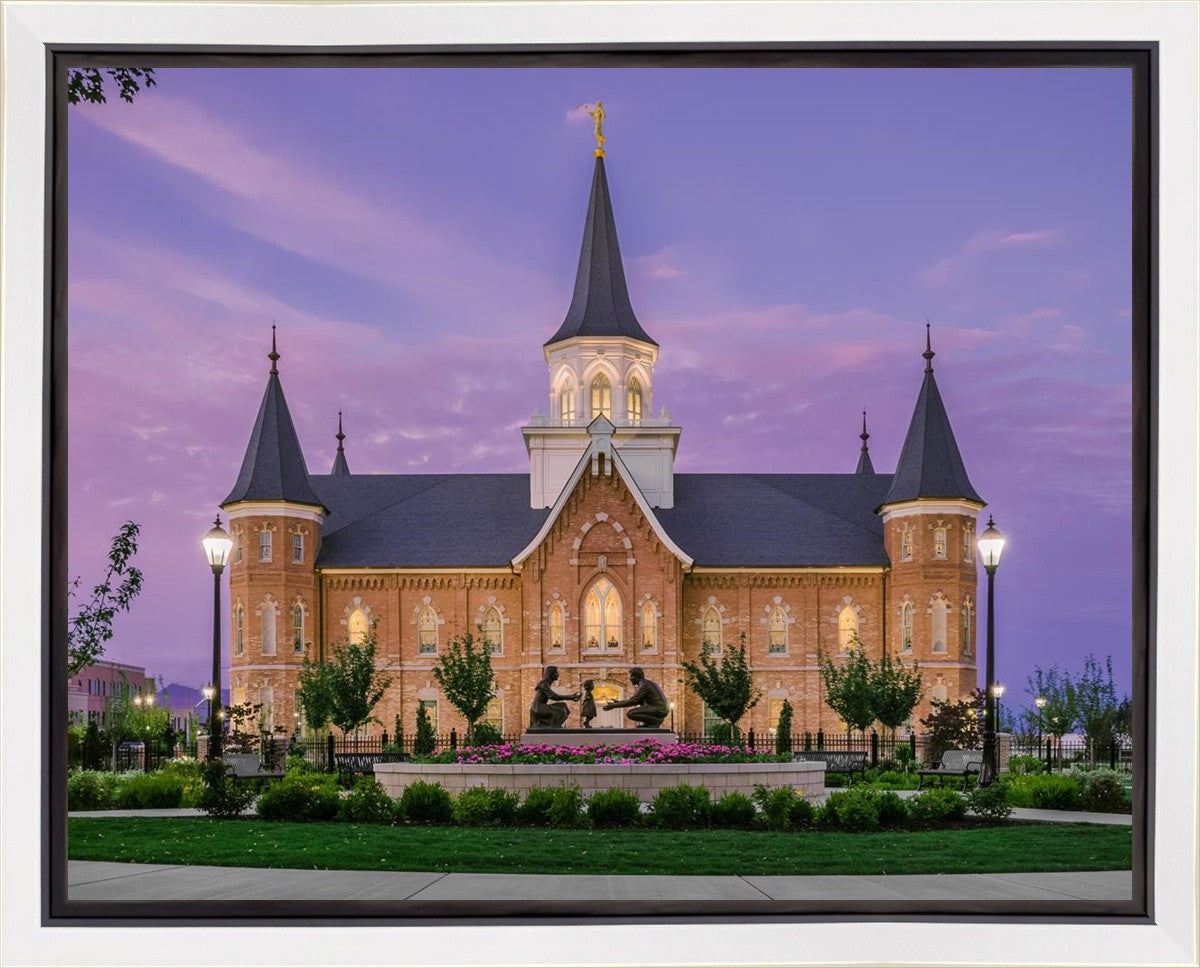 Provo City Center Temple His Love Endureth All Things Gallery Wrap