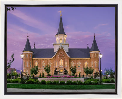 Provo City Center Temple His Love Endureth All Things Gallery Wrap