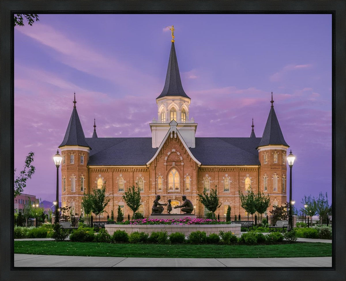 Provo City Center Temple His Love Endureth All Things Gallery Wrap