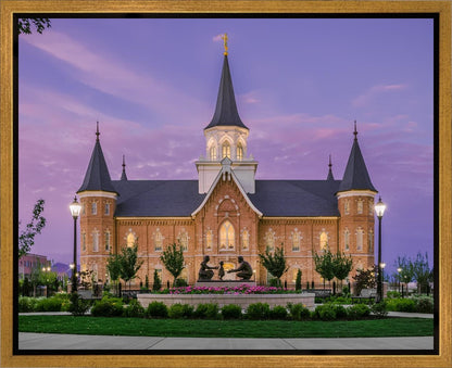 Provo City Center Temple His Love Endureth All Things Gallery Wrap
