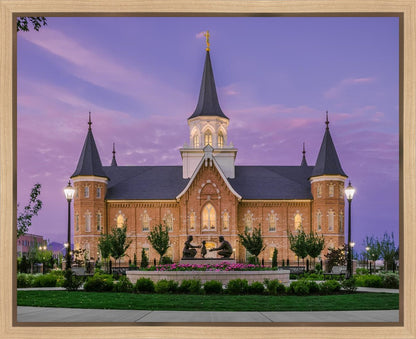 Provo City Center Temple His Love Endureth All Things Gallery Wrap