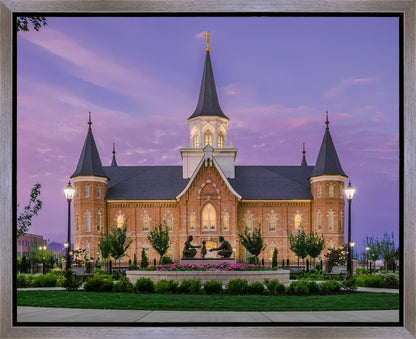 Provo City Center Temple His Love Endureth All Things Gallery Wrap