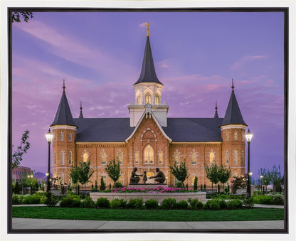 Provo City Center Temple His Love Endureth All Things Gallery Wrap