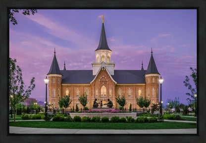 Provo City Center Temple His Love Endureth All Things Gallery Wrap